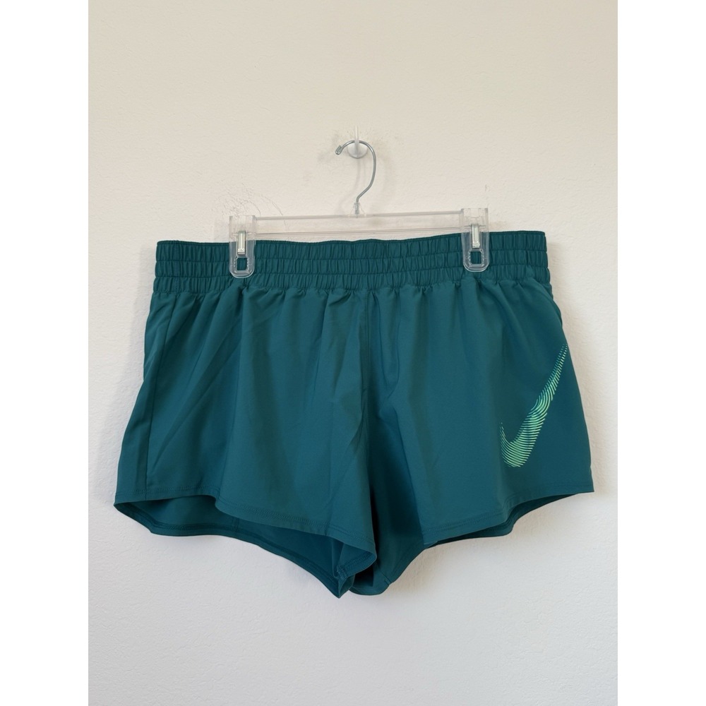 Nike One Women's Dri-FIT Swoosh 3'' Lined Hybrid Running Shorts Size XL‎ FB4928
